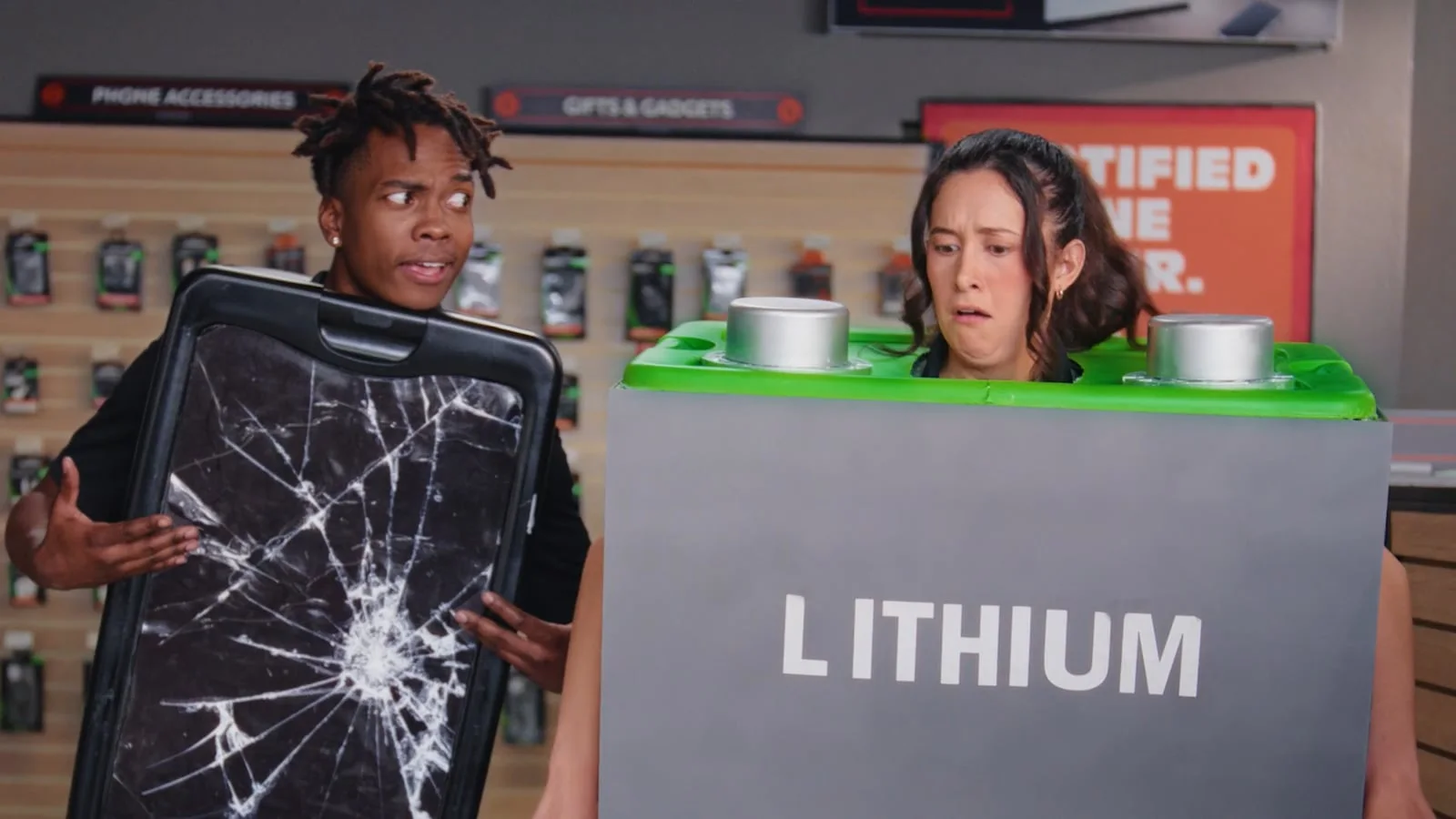 Batteries Plus “Battery Pack” (Costumes)